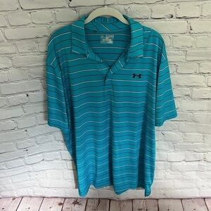 UNDER Armour | Teal Polo | XXL